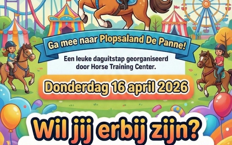 Met HTC naar Plopsaland De Panne op 16 april 2026